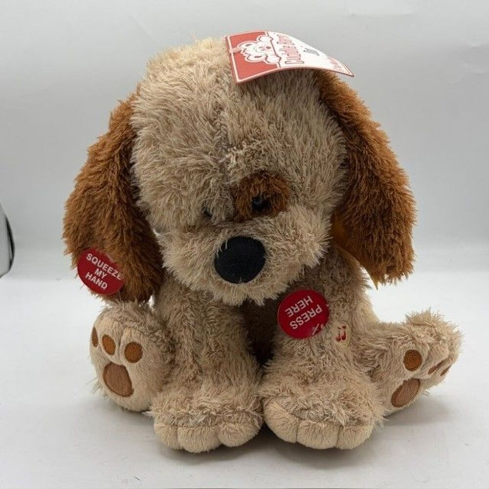 Cuddle Barn Dot Floppy Ear Animated Dog How Much Is that Doggie Plush NWT